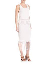 Jonathan Simkhai White Shredded Twist Tank Top